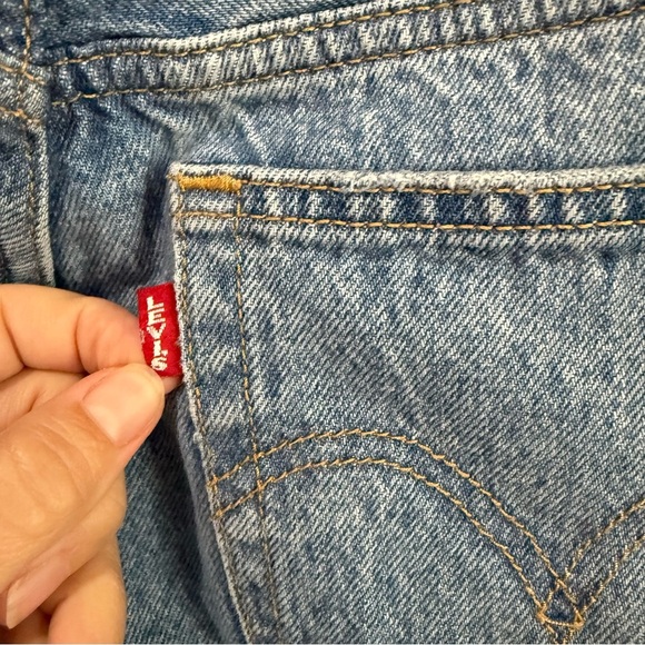 LEVI’S 501 Premium Wedgie Straight Jeans Size 25 - Picture 8 of 14